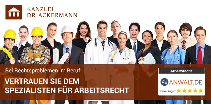 Bei Rechtsproblemen im Beruf: Vertrauen Sie dem Spezialisten für Arbeitsrecht | Rechtsanwaltskanzlei Dr. Silke Ackermann